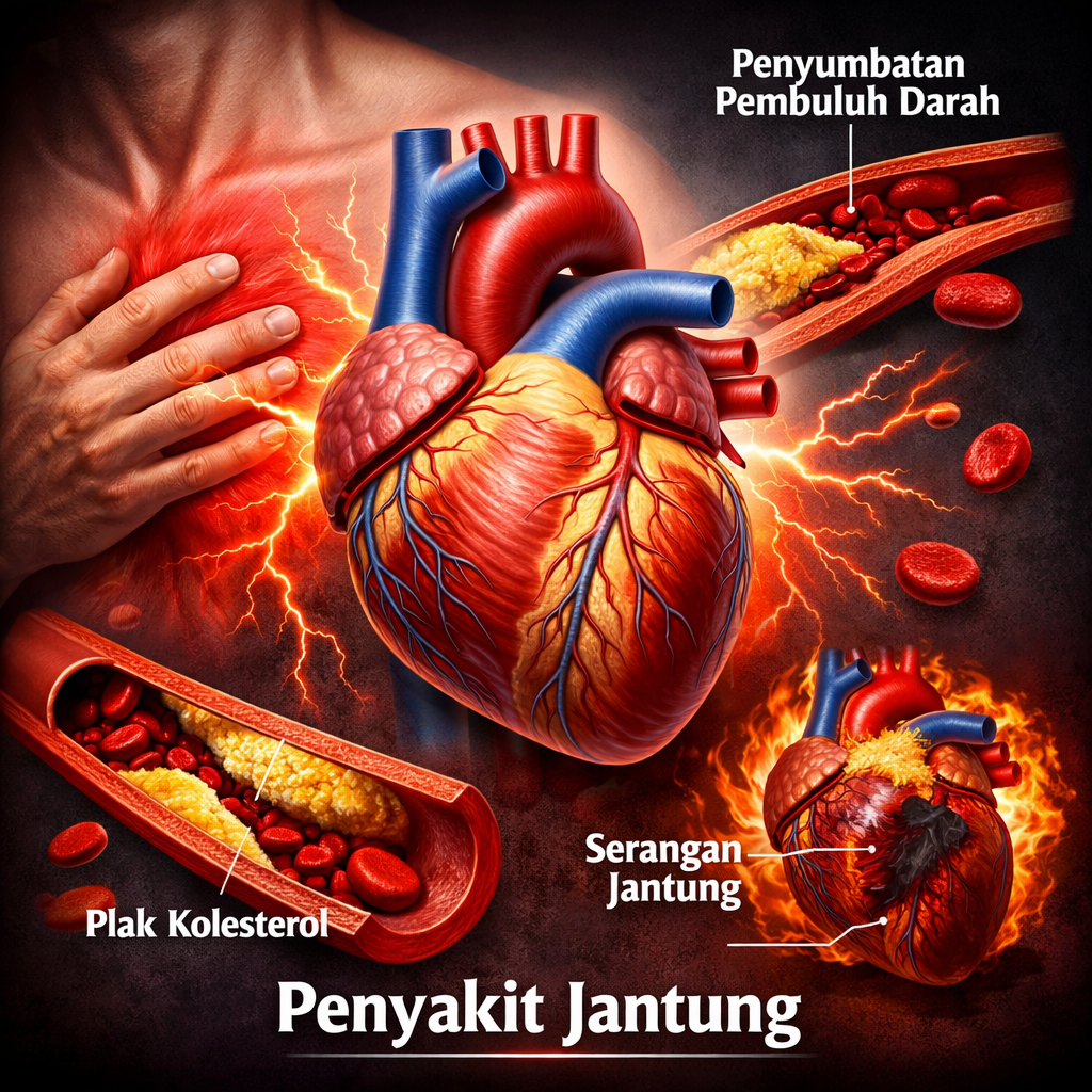 Faktor Risiko Penyakit Jantung yang Wajib Diwaspadai